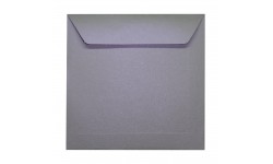 Set of 25 envelopes 14x14 -Lila (iridescent)