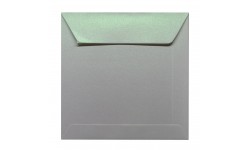 Set of 25 envelopes 14x14 - Nenuphar (iridescent)